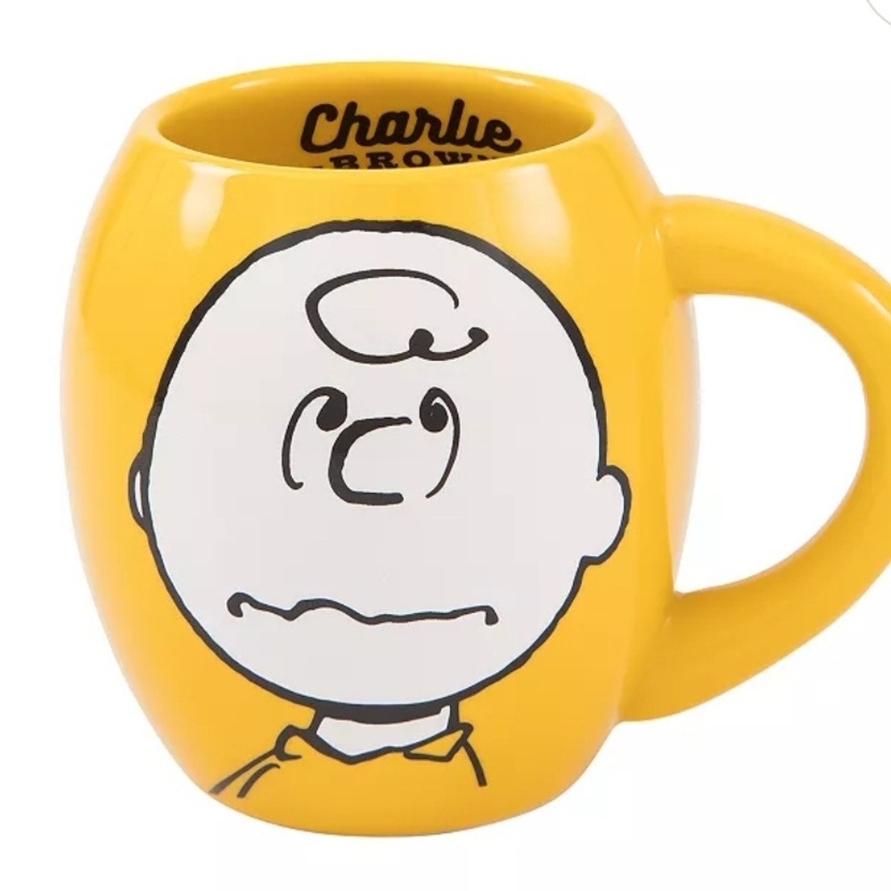 Charlie Brown Yellow Coffee Mug